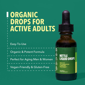 En stock, Approvisionnement transfrontalier : Gouttes de <span class=keywords><strong>racine</strong></span> d'<span class=keywords><strong>ortie</strong></span> pour la densité osseuse (OEM) 1 fl oz (30 ML) - Product Image 1