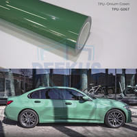 Film de protection de peinture automobile auto-réparateur Deekus TPU Green Series avec changement de couleur et blocage UV/infrarouge