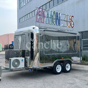 Chariot de restauration mobile en acier inoxydable pour la vente de snacks de rue en Australie - Product Image 2