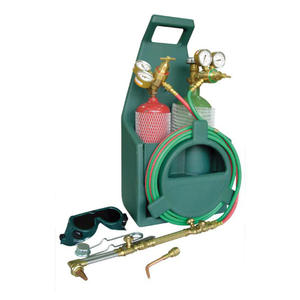 Kit de torche CO2 portable pour soudage et découpe industriels, matériaux en laiton, forte capacité avec réservoirs rechargeables et sac de transport - Product Image 3
