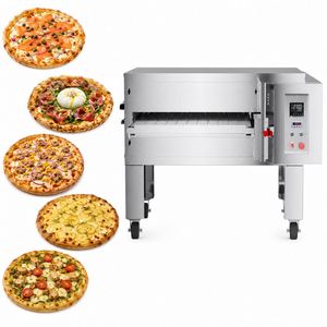 Horno inteligente transportador para empanadas chilenas, horno para pizza enrollada, máquina para hornear tartas flambeé para restaurantes - Product Image 3