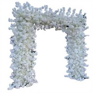 Arco de Flores de Cerezo Blancas Artificiales ZMHLHYJY, Estilo Natural, Ecológico, Duradero, Reutilizable, Decoraciones de Pared para Bodas - Product Image 2