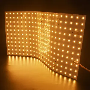 40W 2700K 6000K CCT two led can be cut shenzhen Flexible led sheet light smd2835 484led white led back lighting sheet