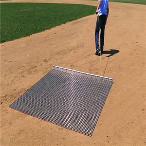 Malla de Arrastre de Acero para Nivelación de Césped y Núcleos de Aireación para Agricultura/Campo de Golf/Pista de Tenis, Malla Soldada Curvada, Hecho en China - Product Image 4