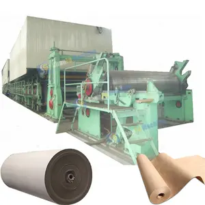 20 ton per day paper recycle pulp kraft paper manufacture machine mill South Africa