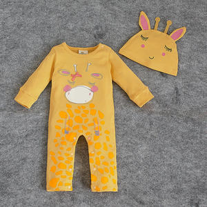 Ropa de Bebé al por Mayor, Ropa de Moda para Niños Pequeños, Mono con Gorro de Diseño Lindo - Product Image 2