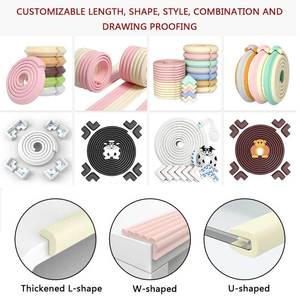 2M Protecteur d'<span class=keywords><strong>angle</strong></span> de sécurité pour bébé de la maison Coins de meubles <span class=keywords><strong>Angle</strong></span> Edge Protection Child Safety Table Corner Protector Tape - Product Image 6