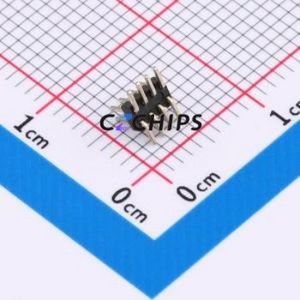 A100US-WS04P Pin Header SMD,P=1mm Connector ( Pin Structure: 2x4P )( Pitch: 1mm )( Row Spacing: 1mm ) - Product Image 2
