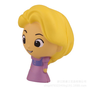 Figura de juguete de Rapunzel de espuma de poliuretano para aliviar el estrés y decorar - Product Image 4
