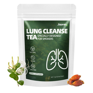 Té para Limpiar los <span class=keywords><strong>Pulmones</strong></span>, Suplemento Herbal Natural Vegano Sin OMG para el Bienestar Pulmonar de los <span class=keywords><strong>Fumadores</strong></span> - Product Image 2