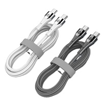 LDNIO LC861C fábrica precio más barato USB 3,1 USB 5A carga rápida transmisión de datos tipo C Android teléfono móvil Cable de nailon