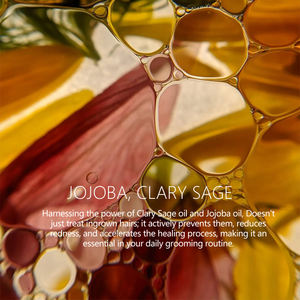 Huile de poils incarnés de marque privée pour apaiser les bosses des aisselles des poils incarnés bosses <span class=keywords><strong>du</strong></span> <span class=keywords><strong>rasoir</strong></span> produit après-rasage des rougeurs - Product Image 4