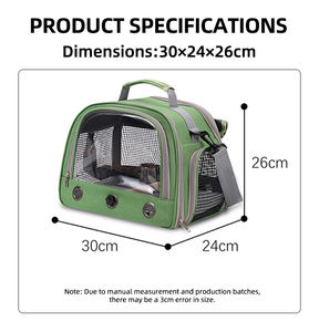 Çıkarılabilir ahşap <span class=keywords><strong>stand</strong></span>ı sopa ve uzun omuz askısı kuş kafesleri çanta ile kuş seyahat taşıyıcısı hafif nefes papağan kafes - Product Image 6