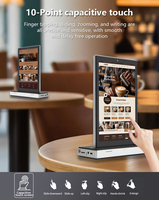 Tablet PC POS Android 11 con Pantalla Táctil Capacitiva Dual de 10.1 Pulgadas en Forma de L, Rockchip Quad Core, GSM 3G 4G Wi-Fi NFC para Restaurantes y Otros Usos