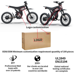 Ridingtimes GT73PRO Entrepôt UE USA Vélos électriques pour adultes pas chers pour les États-Unis 3000W pour <span class=keywords><strong>l</strong></span>'UE 250W 338Nm Moto électrique tout-terrain - Product Image 4