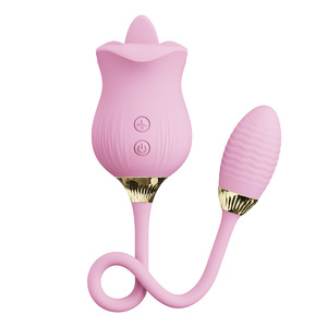 Herramientas de masturbación vibratoria de flores rosas, vibrador sexual, vibrador sexual, máquina de masturbación femenina - Product Image 6
