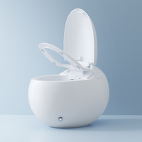Toilette intelligente OEM/ODM d'usine, vente en gros, toilette monobloc électrique à bidet intégré, à poser au sol, pour grossistes internationaux