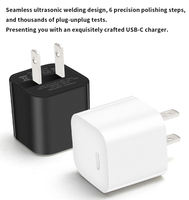 Nouveauté Chargeur universel 5V2.4A petit et rapide pour téléphone portable 12WUSB Chargeur mural de voyage avec prise américaine pour téléphone OVP OCP