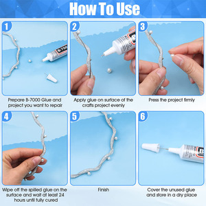 B-7000 <strong>Glue</strong> Clear <strong>for</strong> Rhinestone Crafts Jewelry and Bead Adhesive B7000 Semi Fluid High Viscosity <strong>Glues</strong> <strong>for</strong> <strong>Clothes</strong> Shoes - Product Image 4