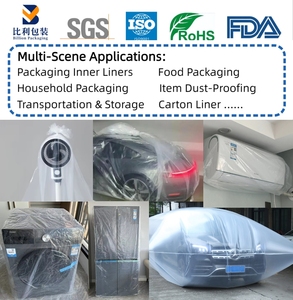 Sacs de protection contre les inondations pour voiture Protégez votre véhicule des dégâts d'eau Sacs en PEBD extra larges personnalisables en taille et en épaisseur - Product Image 2