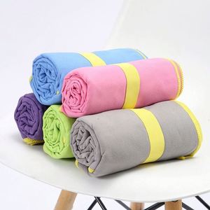 Microfiber <b>Thin</b> Lightweight <b>Beach</b> <b>Towel</b> for Swimming Pool Camping Large Easy Pack Travel Things Vacation Promotional Adult Gift - Product Image 2