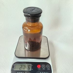 Frasco de Vidrio Ámbar de Boca Ancha de 250 ml para <span class=keywords><strong>Farmacia</strong></span> y Laboratorio, con Tapa de Corcho - Product Image 6