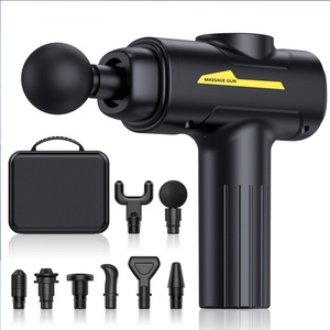 Pistola de Masaje Fascial Portátil de Impacto Profundo para Relajación, Masajeador de Columna Cervical con 5 Cabezales de Masaje - Product Image 5
