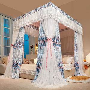 Thanh lịch cổ điển lãng mạn ngọt ngào công chúa sinh viên Nhà Giường treo mái vòm rèm chống muỗi hạ cánh lều - Product Image 2