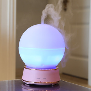 Humidificador de aire, niebla de aceite esencial, difusor de Aroma electrochapado de 300ml con temporizador de Control - Product Image 4