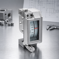 Flowmeter Area Variabel Krohne DK37/M8E untuk Aliran Cairan dan Gas Rendah yang Canggih, Casing Baja Tahan Karat SS316L