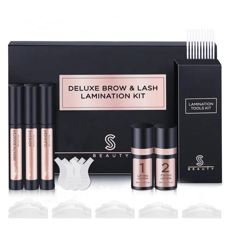 Professionele Biologische Wimpers Lifting Kit Oplossing Eye Lash Perm Lift Tint Kit Lotion Oem Lashlift Private Label Producten