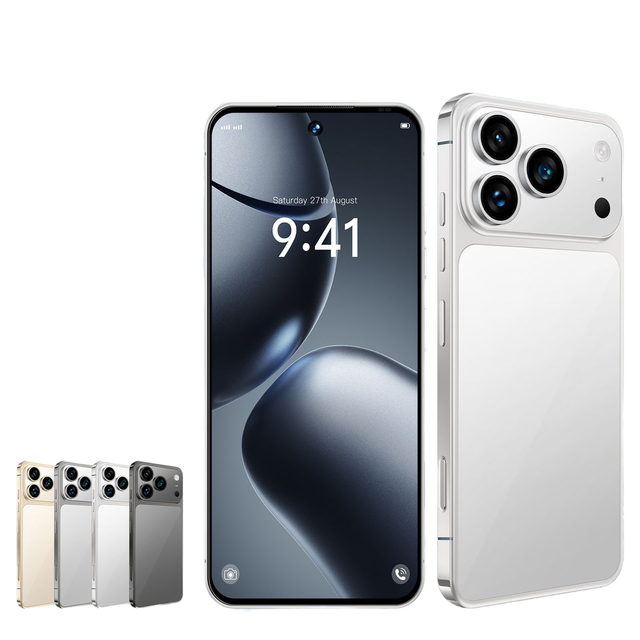 Global Phone Ready for Shipment Unlocked Brand New 17 Pro Max Mobile Phones 5g Smartphone 10 Core 256Gb Large Screen Cell Phones
