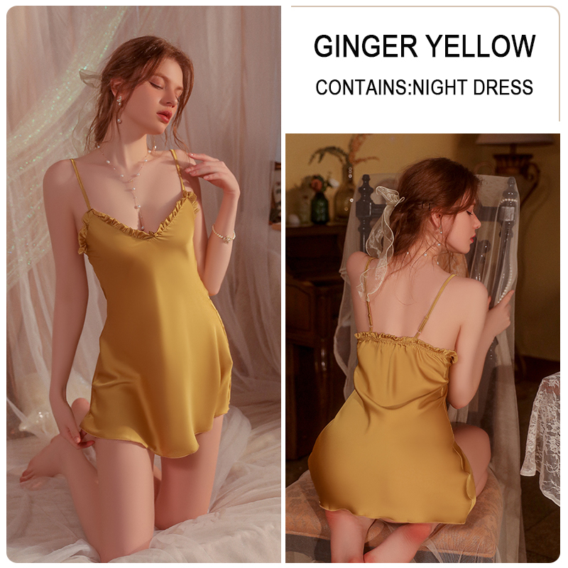 Ginger yellow nightdress