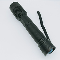 Lampe de poche UVC C8.2 255nm haut rendement 160mW - 1 LED torche UV à ondes courtes avec filtre ZWB3 pour la détection des minéraux (250nm-260nm)
