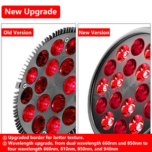 Lampada a LED Combo 54W 18 LED 660nm 850nm Infrarossi per Terapia della Luce Rossa, Uso Medico Domestico, Compatibile con Corpo e Viso, Illuminazione Sanitaria - Product Image 4