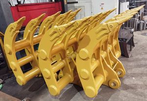 Râteau paysager RSBM, fabricant chinois, accessoire de râteau pour excavatrice - Product Image 5