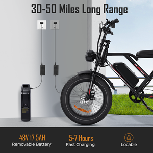 Vélo électrique à pneus larges de haute qualité 48V, batterie Li-ion haute performance, vélo de ville, trajets longue <span class=keywords><strong>distance</strong></span>, vélo tout-terrain électrique - Product Image 3
