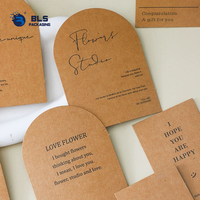 Notes de remerciement personnalisées en carton élégant et minimaliste, impression sur mesure, prix d'usine, pour les boutiques de savons et de bougies artisanaux