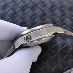 Montre de plongée mécanique de luxe 44 mm, mouvement d'usine 9900, étanche, lunette en céramique noire, chronographe 300 m, réserve de marche, montre noire - Product Image 4