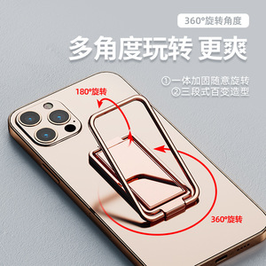 Clip On Phone Holder Telescopic 360 Degree Rotation Desk <b>Stand</b> For Apple <b>IPhone</b> Zinc Alloy Material - Product Image 3