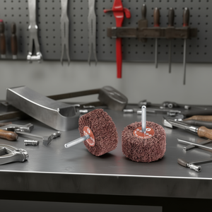 Disco Abrasivo de Tela Fervi con Eje de 50 mm, Máx. 9000 RPM, para Pulir Metal - Product Image 3