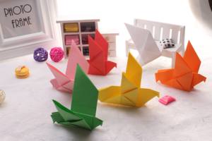 Kit d'art en papier <span class=keywords><strong>origami</strong></span> fait main en forme de cheval avec motifs d'amour et de lettres pour la décoration de mariages et de fêtes et fournitures artistiques - Product Image 5