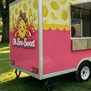 Premium Crepe Trailer Professional Coffee Truck DOT VIN Street Food Cart - Product Image 3