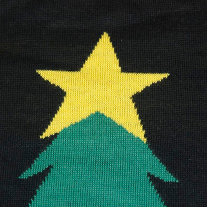 <b>Men</b> Ugly Christmas Sweater Jacquard Pullover Xmas Jumper Santa Tree Snowflake Pattern Holiday Party Knit Sweater - Product Image 5