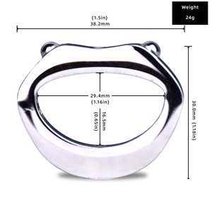 QKKQ Frog Mouth Steel Nipple <b>Clips</b> Metal Nipple Clamps With <b>Ring</b> Bells Chain Breast <b>Clips</b> Bondage Sex Toys for Women Couple Tool - Product Image 6