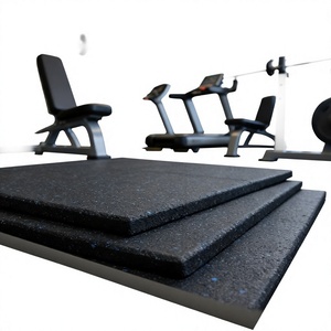 Revêtement de sol en caoutchouc pour salle de sport - Antidérapant, réduction du bruit, absorption des chocs - Product Image 4