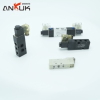 Vannes pneumatiques à grande vitesse ANRUK en plastique 4V330 4M310 SY7120 3V310 G14 G38 pour lignes de convoyage et outils automatiques