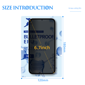<span class=keywords><strong>Film</strong></span> Hydrogel Universel pour Téléphone Portable 120*180mm EPU HD Protecteur d'Écran Transparent pour Machines de Découpe - Product Image 2