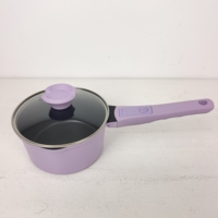 Casserole en aluminium moulé sous pression de haute qualité, compatible four, pot à lait antiadhésif, casserole de cuisson avec poignée amovible