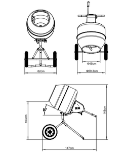 Máquina mezcladora <span class=keywords><strong>de</strong></span> concreto <span class=keywords><strong>de</strong></span> 8CuFt portátil vertical <span class=keywords><strong>de</strong></span> acero <span class=keywords><strong>de</strong></span> calidad garantizada con motor 2 M/H para construcción y <span class=keywords><strong>alquiler</strong></span> - Product Image 4